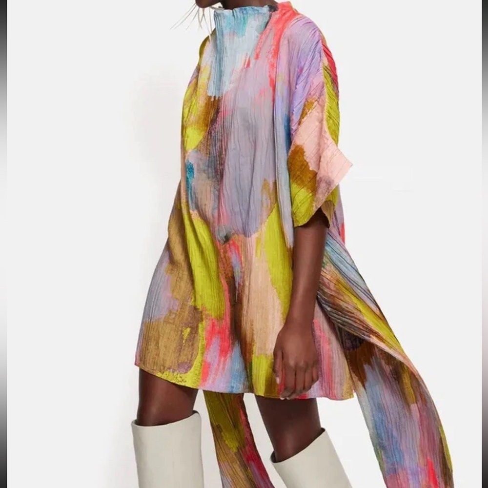 Jigsaw x Roksanda Draped Sculptural Midi Dress | Size 4-10